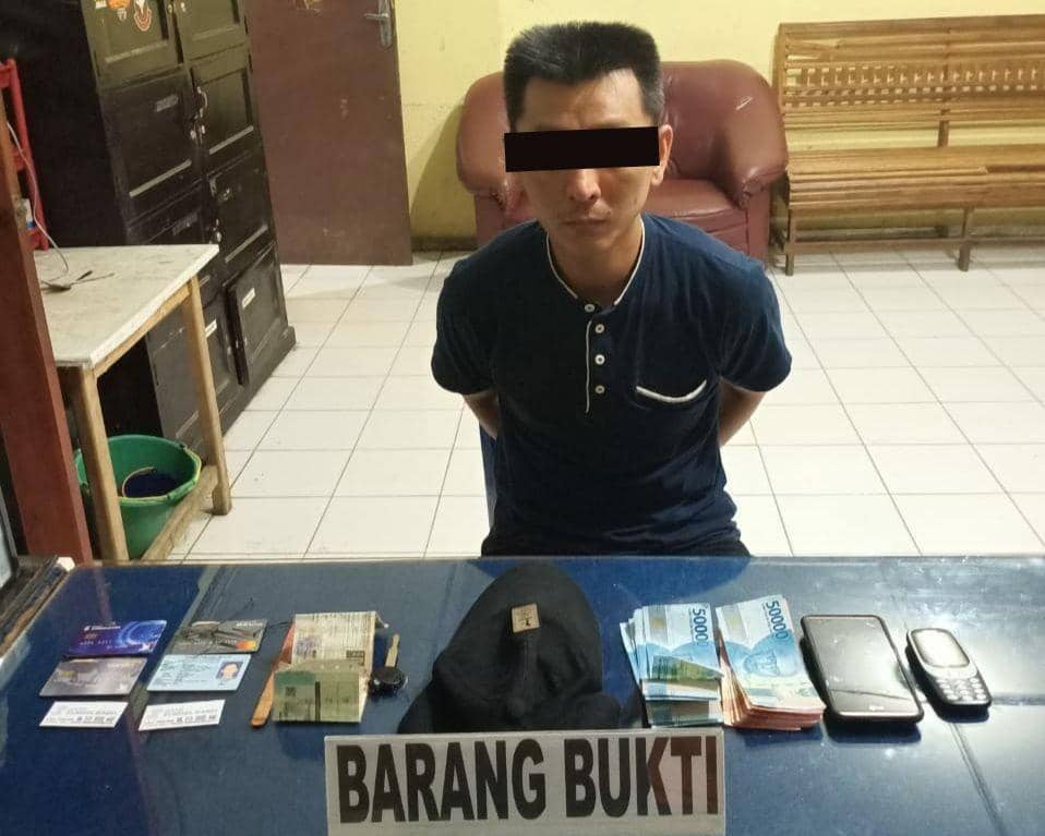 Oknum ASN di Pagar Alam diamankan usai menguras isi atm orang lain (IDN Times/Polsek Pagar Alam Utara)