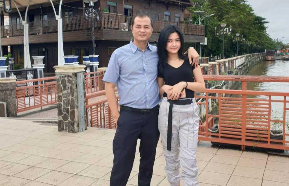 9 Momen Kedekatan Yoriko Angeline dengan Sang Papa, Anak Kesayangan!