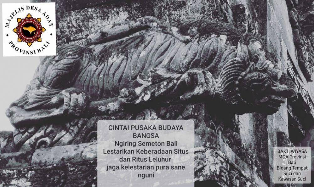 Situs Suci di Bali Rata dengan Tanah di Tangan Generasi Sendiri