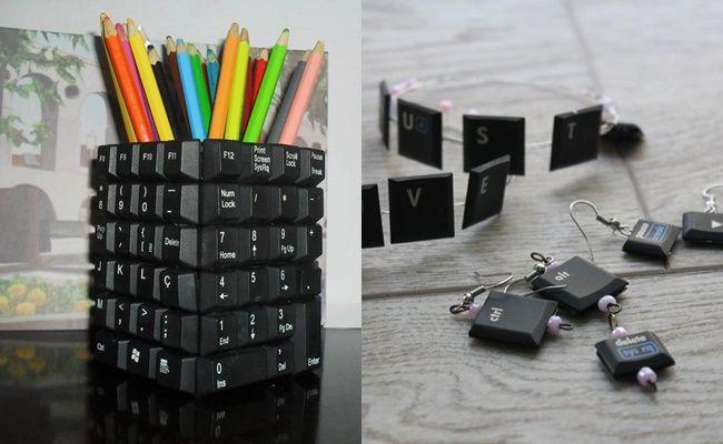 10 Kreasi Tak Terduga dari Keyboard Komputer, Unik Banget!