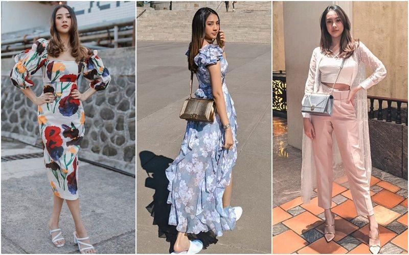 OOTD Traveling dan Hangout ala Anya Geraldine, Gaya Femininnya Banyak!
