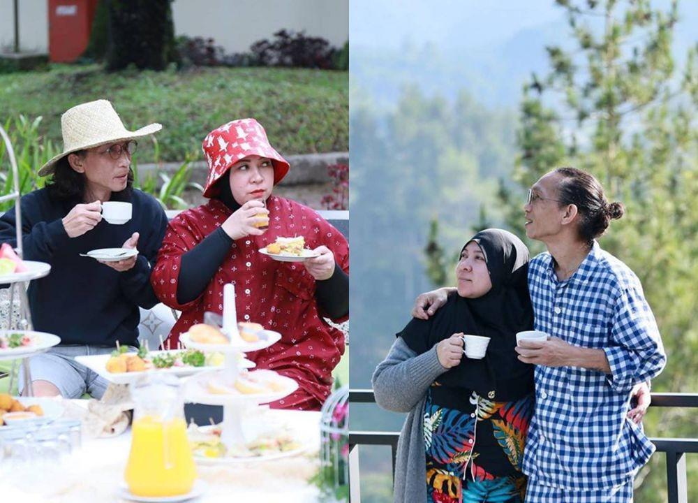 Bak Bulan Madu, 10 Momen Liburan Melly Goeslaw & Anto Hoed di Lembang