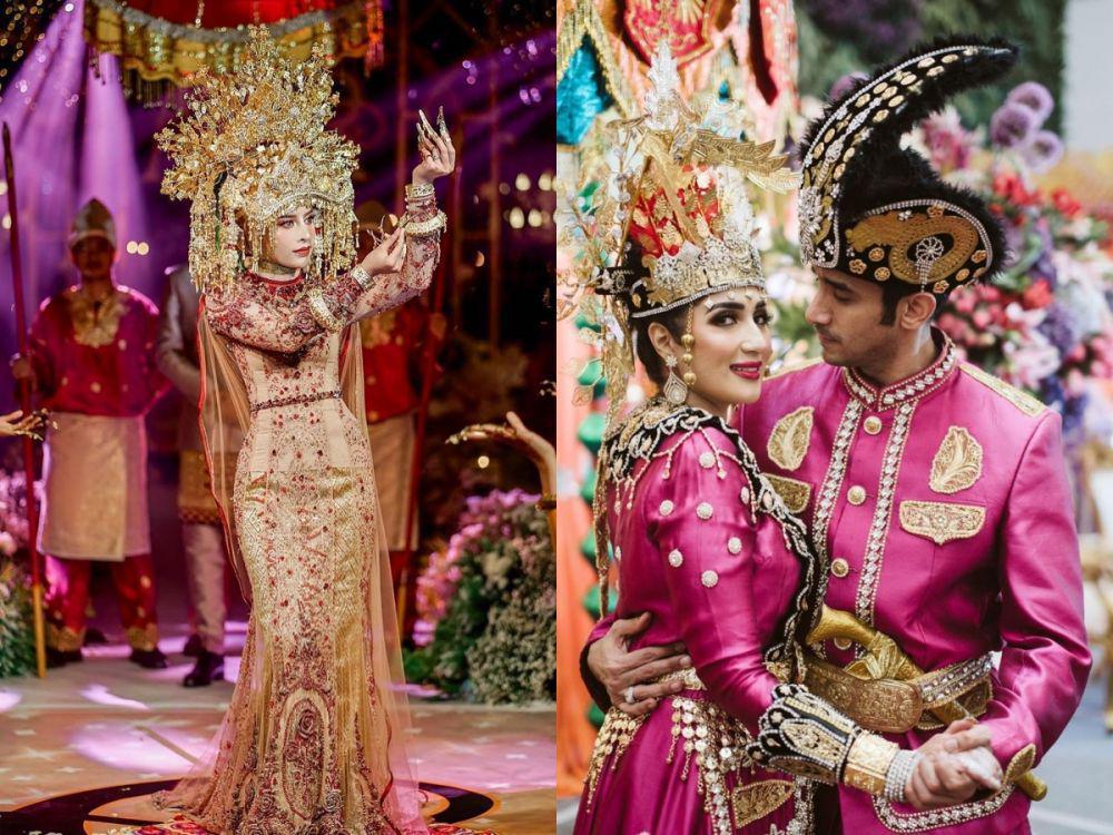 12 Potret Pernikahan Pesohor Ini Tunjukkan Kekayaan Budaya Indonesia