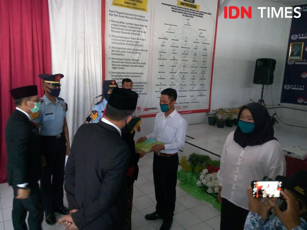 99 Napi di Lapas Purbalingga Terima Remisi HUT ke-75 RI