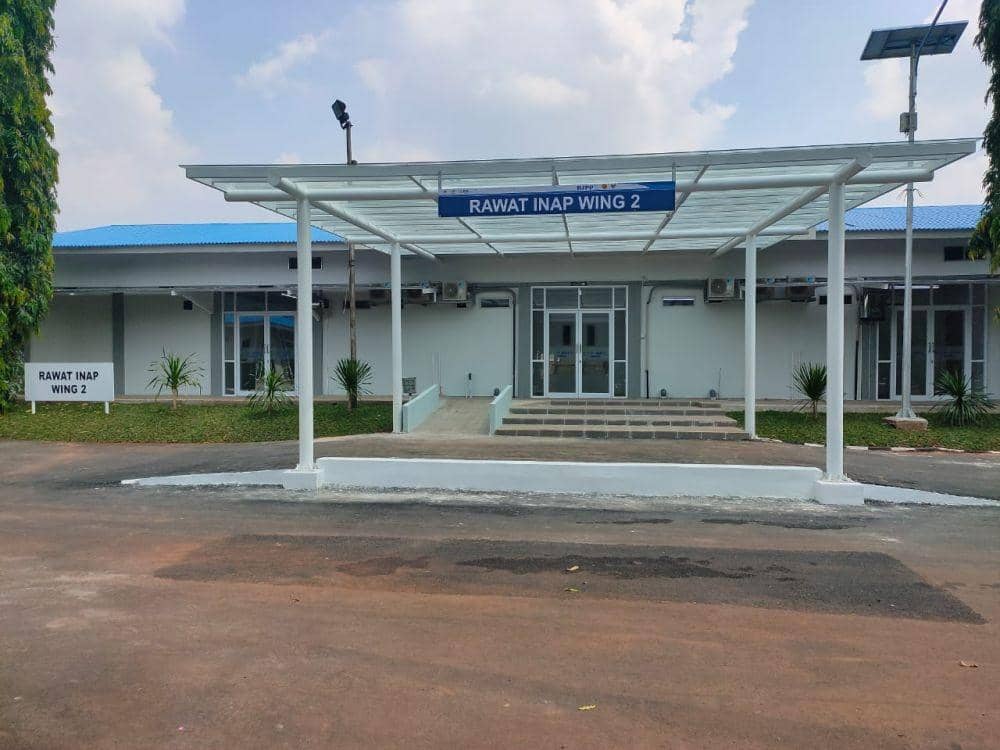 RSPP Extention Modular Simprug Rujukan COVID-19/ dok humas RSPP