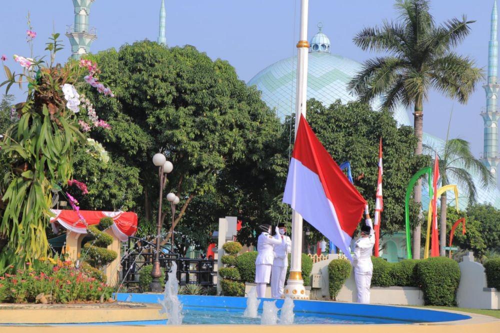 Pandemik, HUT ke-75 RI di Kota Tangerang Berjalan Sederhana