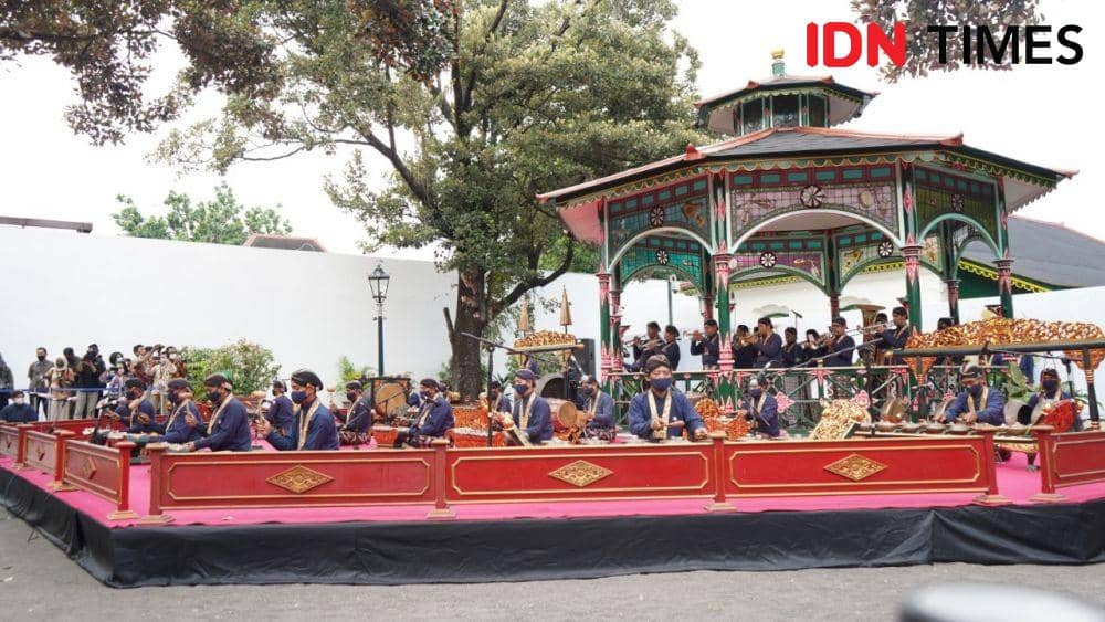 Memperingati HUT RI Ke-75, Keraton Yogyakarta luncurkan Album Gendhing Gati Volume 1 pada Senin (17/8/2020). IDN Times/Tunggul Damarjati