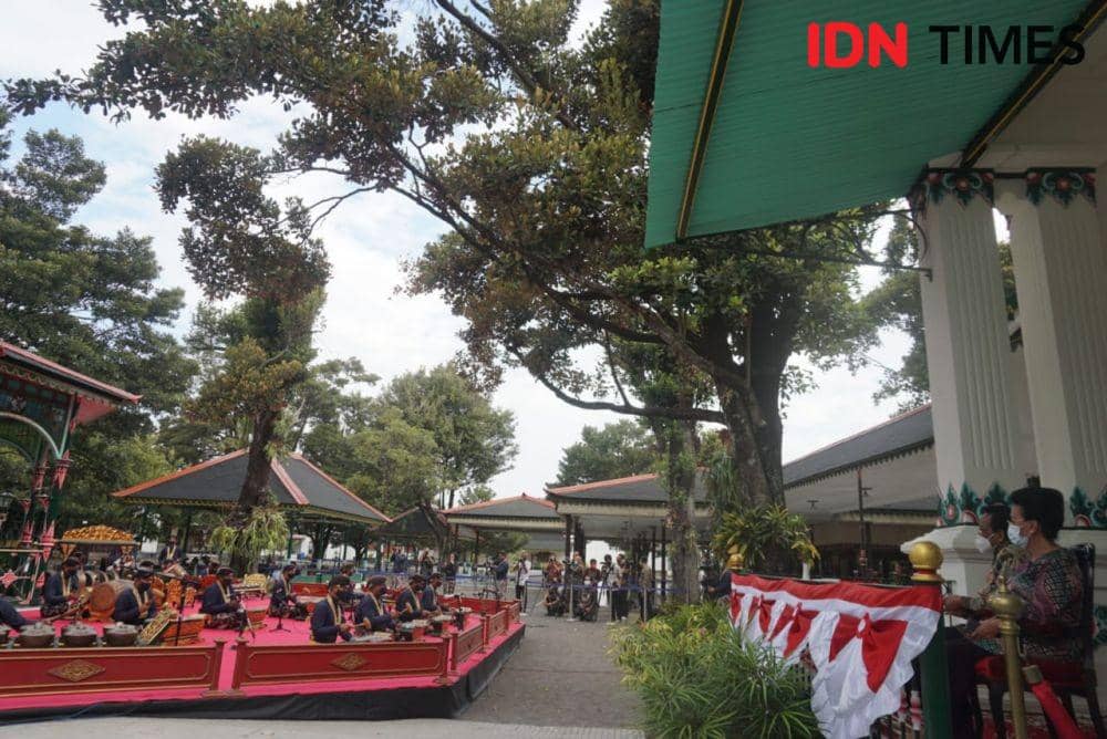 Peringati HUT RI Ke-75, Keraton Yogyakarta luncurkan Album Gendhing Gati Volume 1 pada Senin (17/8/2020). IDN Times/Tunggul Damarjati