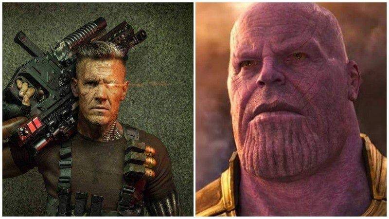 Josh Brolin sebagai Cable dan Thanos. (Dok. 20th Century Fox/Deadpool 2 dan Dok. Marvel Studio/Avengers: Infinity War)