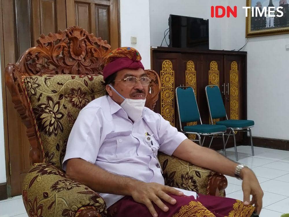 Sekda Klungkung, Gede Putu Winastra. (IDN Times/Wayan Antara)