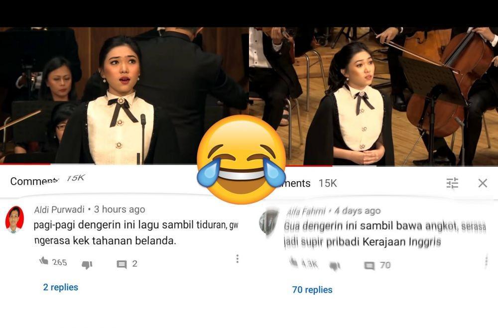 20 Komen Ngakak Netizen saat Dengar Nyanyian Opera Isyana Sarasvati
