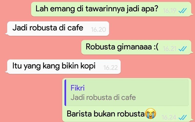 10 Chat Lucu Teman Random yang Absurd, Bikin Pengen Hih Tapi Ngikik