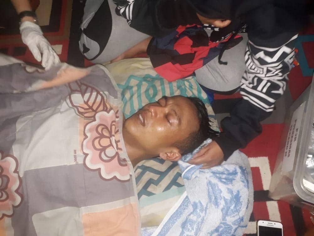 Eksan ditemukan dalam keadaan selamat. Dok Humas Basarnas Semarang