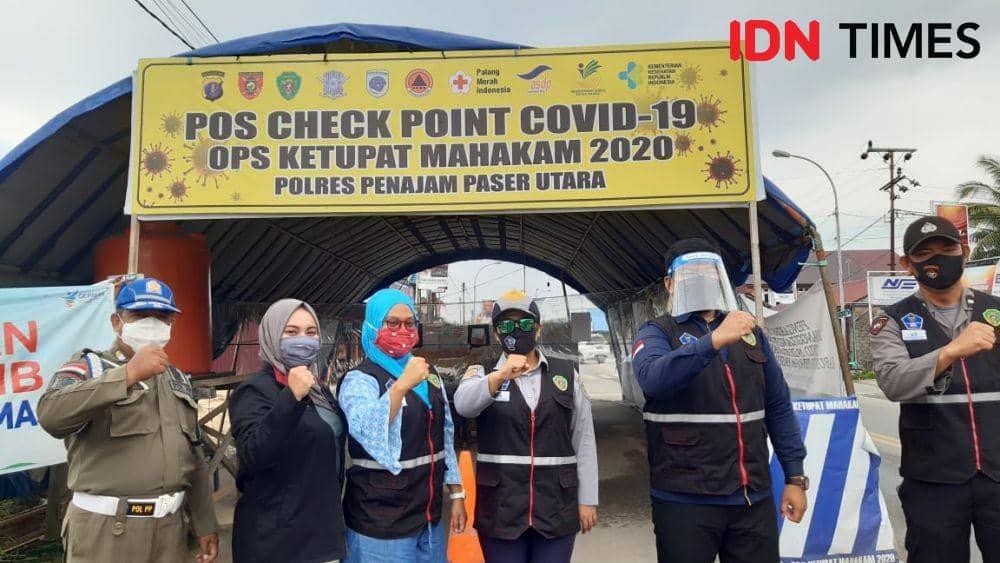 Keren, Relawan Mahasiswa di PPU Bantu Tugas Satgas COVID-19