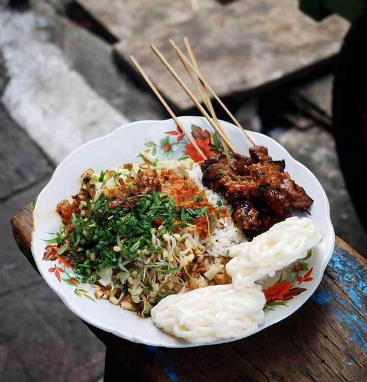ilustrasi Nasi Lengko Haji Barno (instagram. com/ ekaratedr)