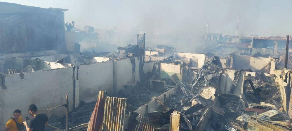 Ilustrasi: Sisa kebakaran di belakang Pasar Pannampu Makassar, Minggu (23/8/2020). IDN Times/Istimewa