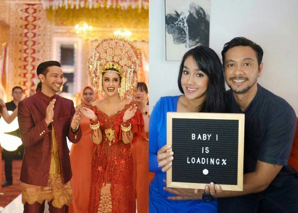 Menanti Anak Pertama, 10 Potret Bahagia Intan Aletrino dan Suami