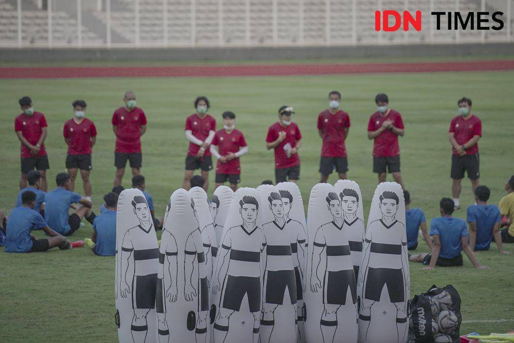 Latihan Timnas Indonesia U-19 di bawah asuhan Shin Tae-yong (IDN Times/Herka Yanis)