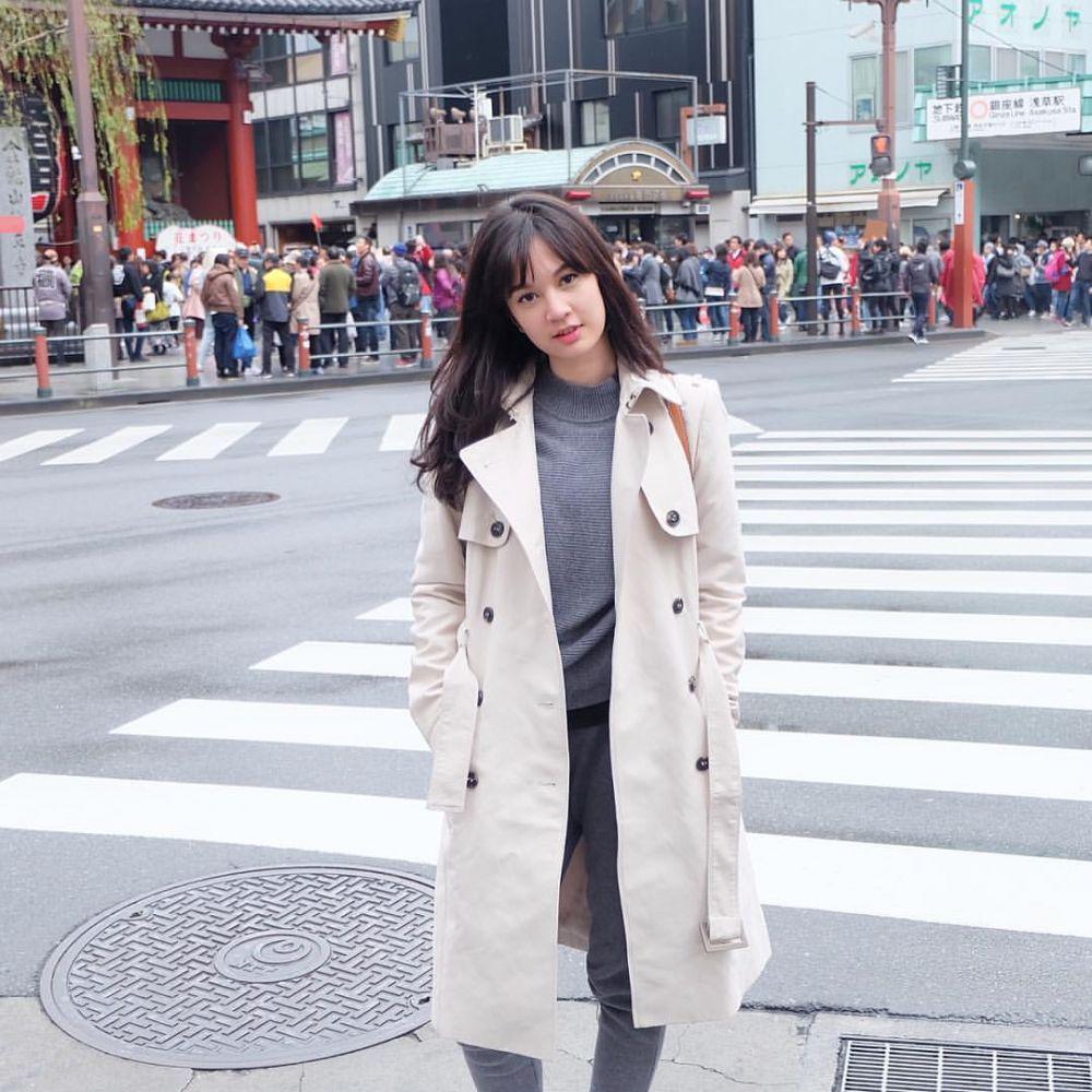 10 Potret Kece Faradilla Yoshi Saat Traveling, Menawan Banget!
