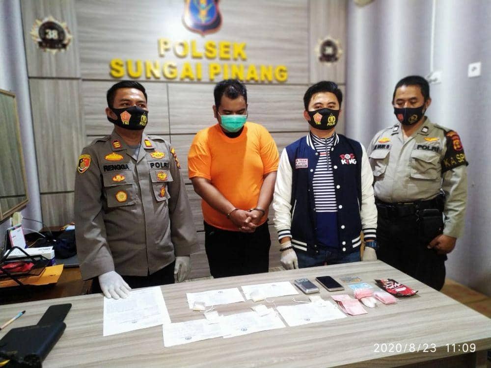 Bandar Sabu-sabu di Samarinda Gunakan Tong Sampah sebagai Kamuflase