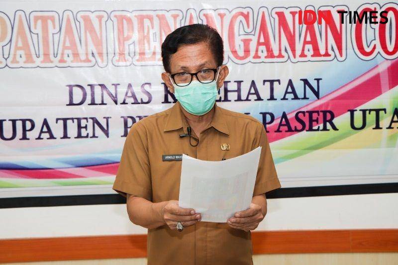 Jubir Satgas penanganan COVID-19 PPU, dr Arnold Wayong (IDN Times/Ervan Masbanjar)