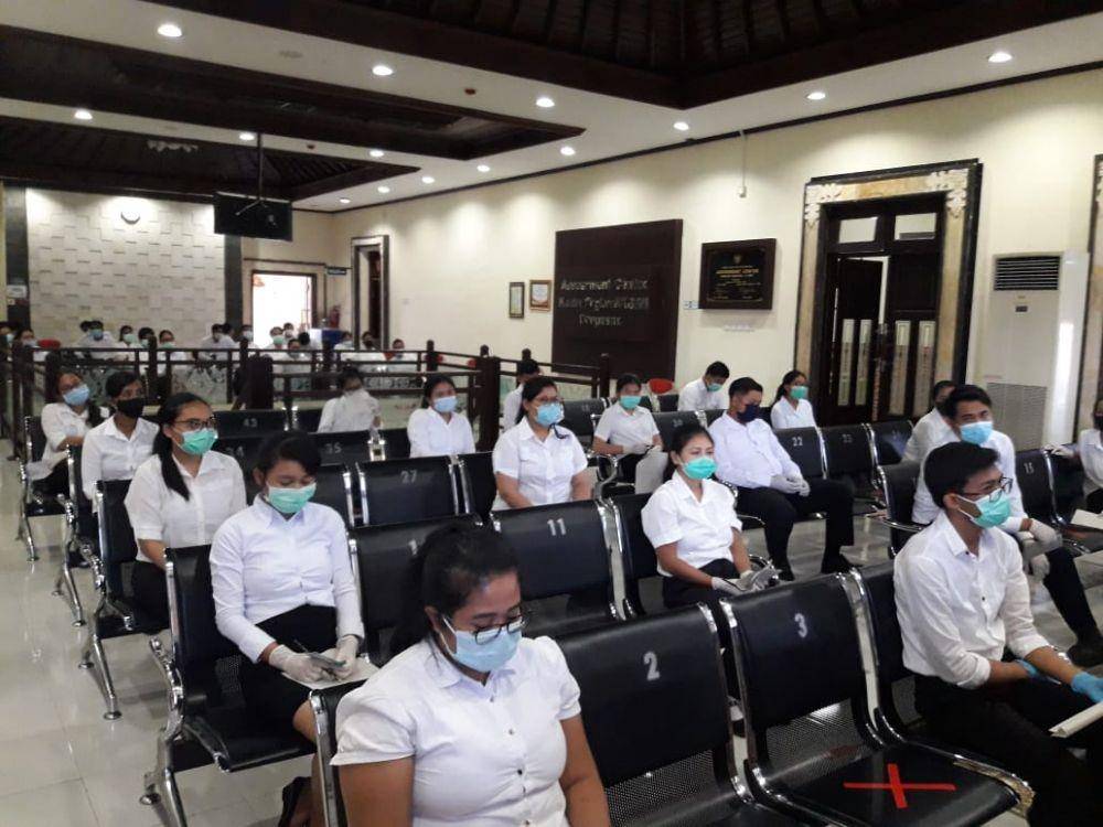 Pelaksanaan tes CAT tenaga kesehatan dan penunjang (Dok.IDN Times/Istimewa)