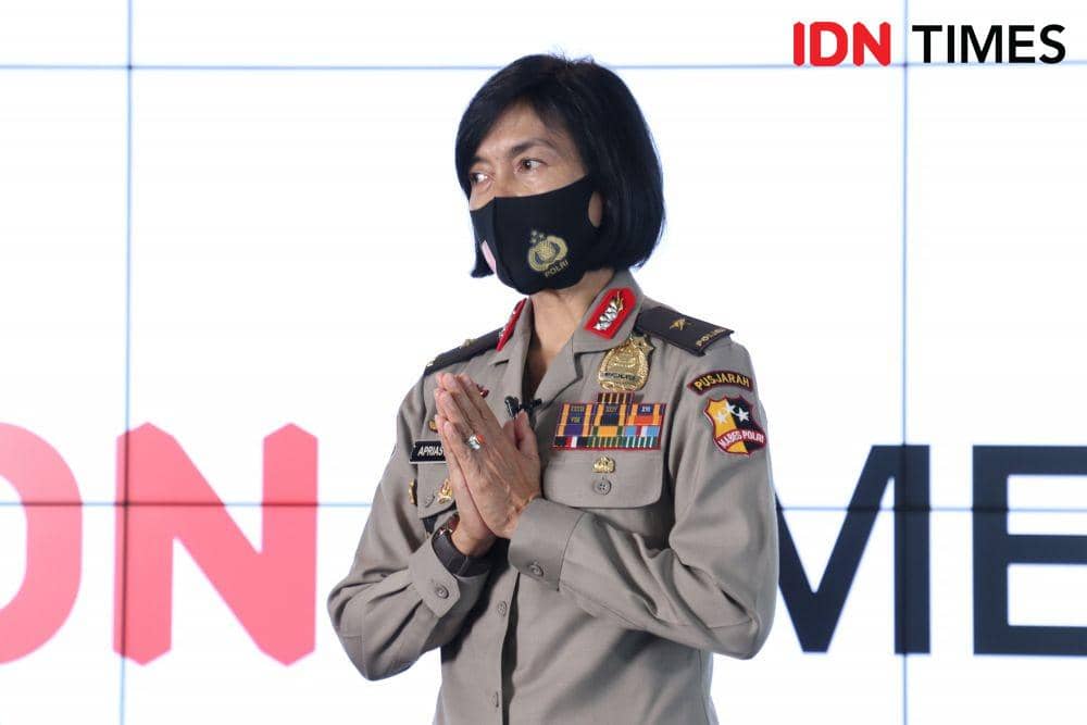 Apriastini dalam diskusi bersama IDN Times, 12 Agustus 2020. IDN Times/Aldila Muharma