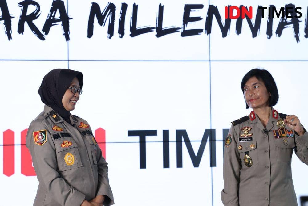 Apriastini dalam diskusi bersama IDN Times, 12 Agustus 2020. IDN Times/Aldila Muharma