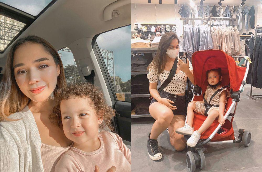 10 Potret Kebersamaan Raquel Katie Larkin dengan Sang Anak, Kompak!