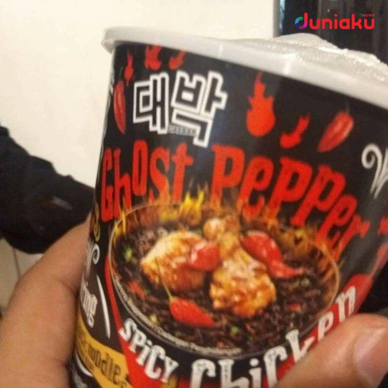 Mamee Daebak Ghost Pepper Spicy Chicken Noodle. duniaku.com/Adhitya Daniel