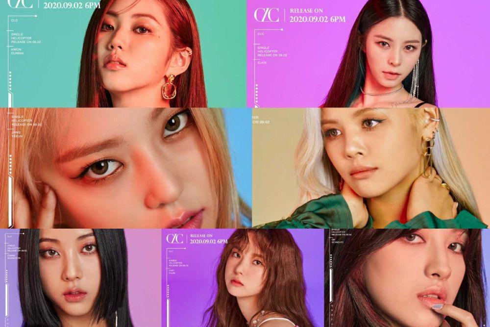 11 Foto Konsep CLC untuk Comeback 'Helicopter', Ada Dua Versi Lho!