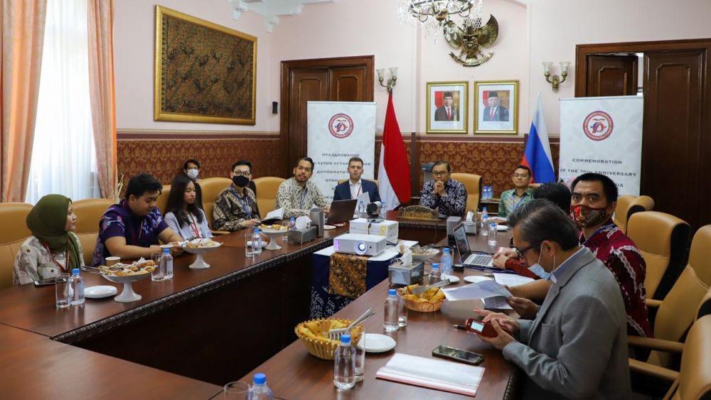 Millennials Jadi Jembatan Hubungan Diplomatik Indonesia dan Rusia