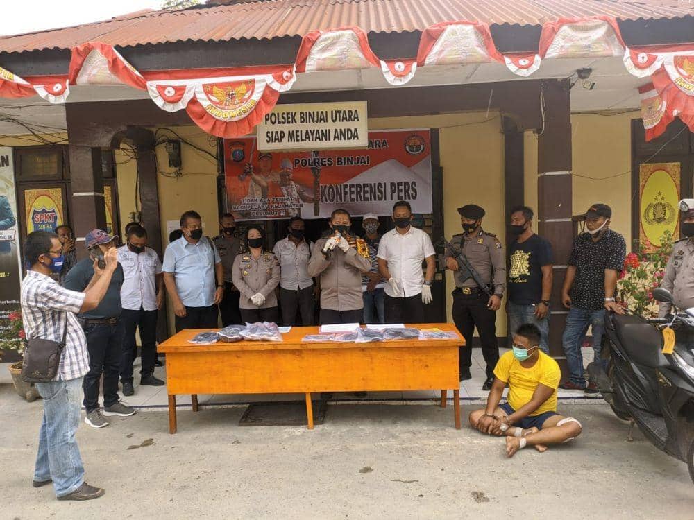 Perampok Spesialis Minimarket Ditembak Polisi