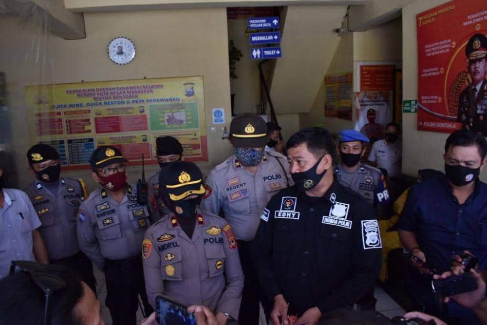 2 Anggota Polsek Bontoala Makassar Diperiksa soal Dugaan Salah Tangkap