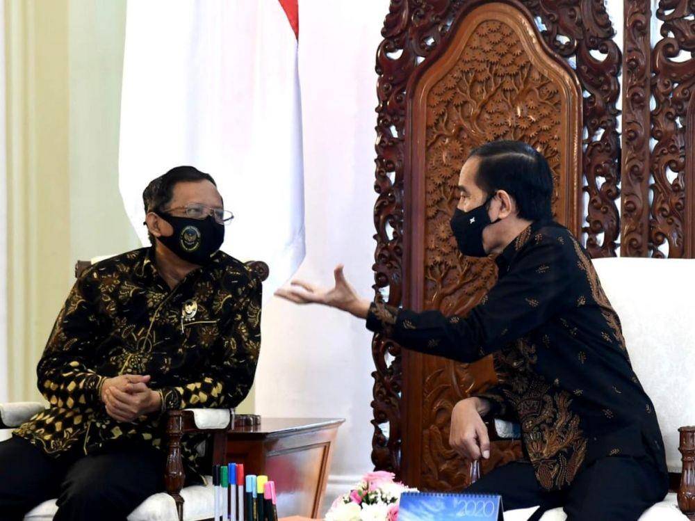 Presiden Jokowi memberi sambutan di acara Aksi Nasional Pencegahan Korupsi, Rabu (26/8/2020) (Dok. Biro Pers Kepresidenan)