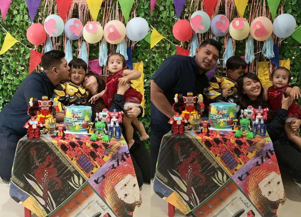 9 Momen Sederhana Perayaan Ulang Tahun ke-4 Raja, Anak Chua Kotak