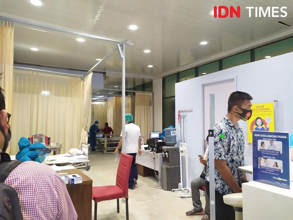 Tempat Tidur RS Rujukan COVID-19 Palembang yang Terisi Naik 12 Persen