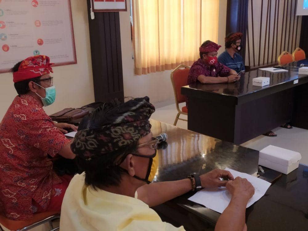 Rapat koordinasi pengamanan pendaftaran pasangan calon bupati dan wakil bupati Tabanan tahun 2020 (Dok.IDN Times/KPU Tabanan)