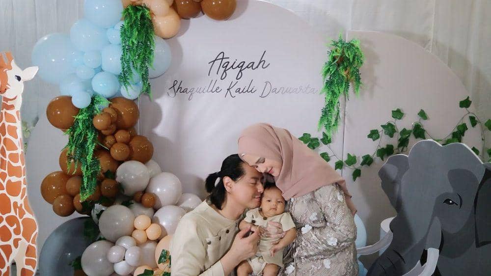 10 Potret Aqiqah Baby Shaquille, Anak Roger Danuarta & Cut Meyriska