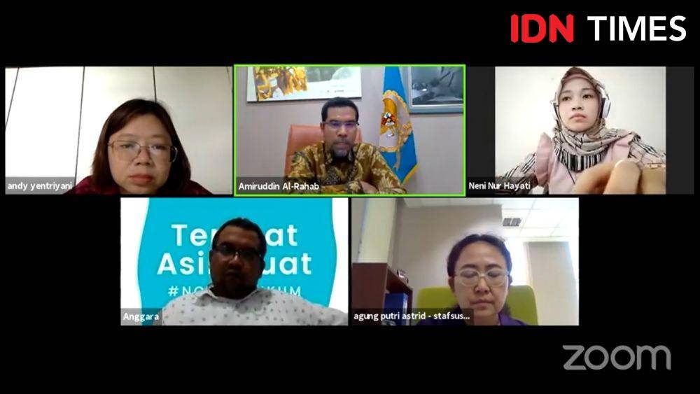 Webinar Komnas HAM (IDN Times/Margith Juita Damanik)