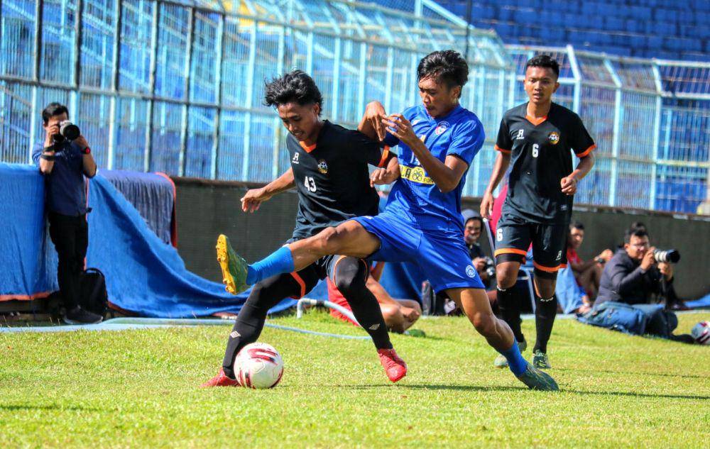Arema FC menyiapkan dua uji coba lagi sebelum Liga 1. IDN Times/ Alfi Ramadana