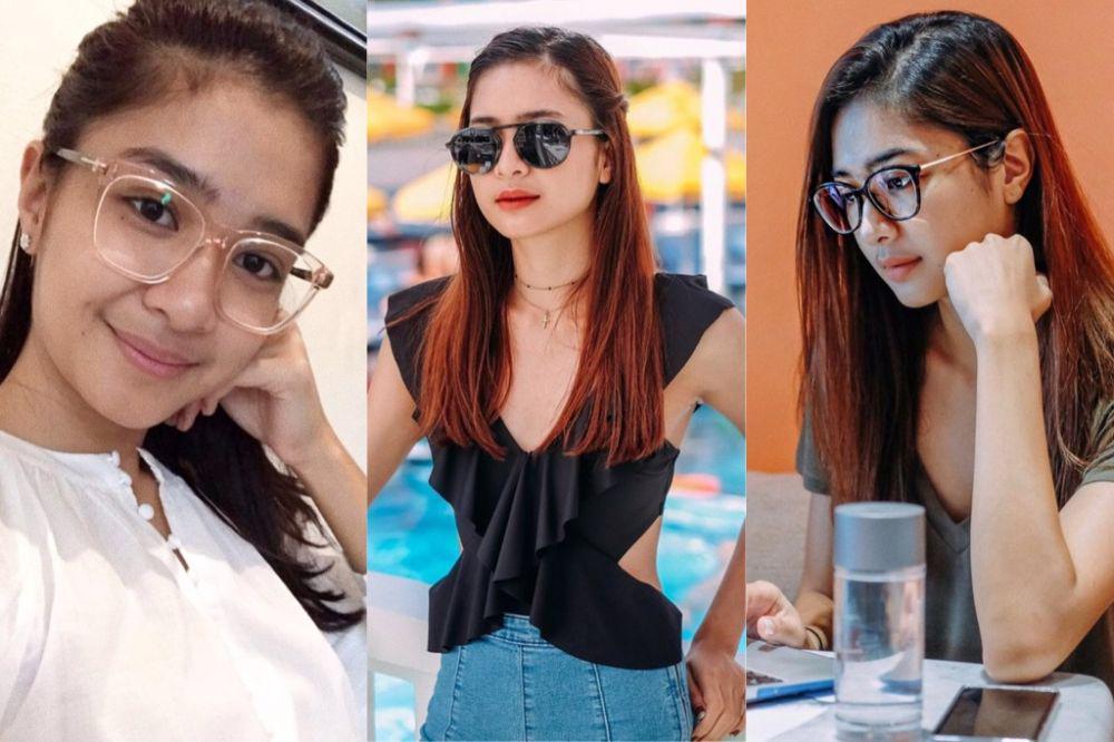 10 Potret Anggun Mikha Tambayong saat Pakai Kacamata, Elegan Banget!