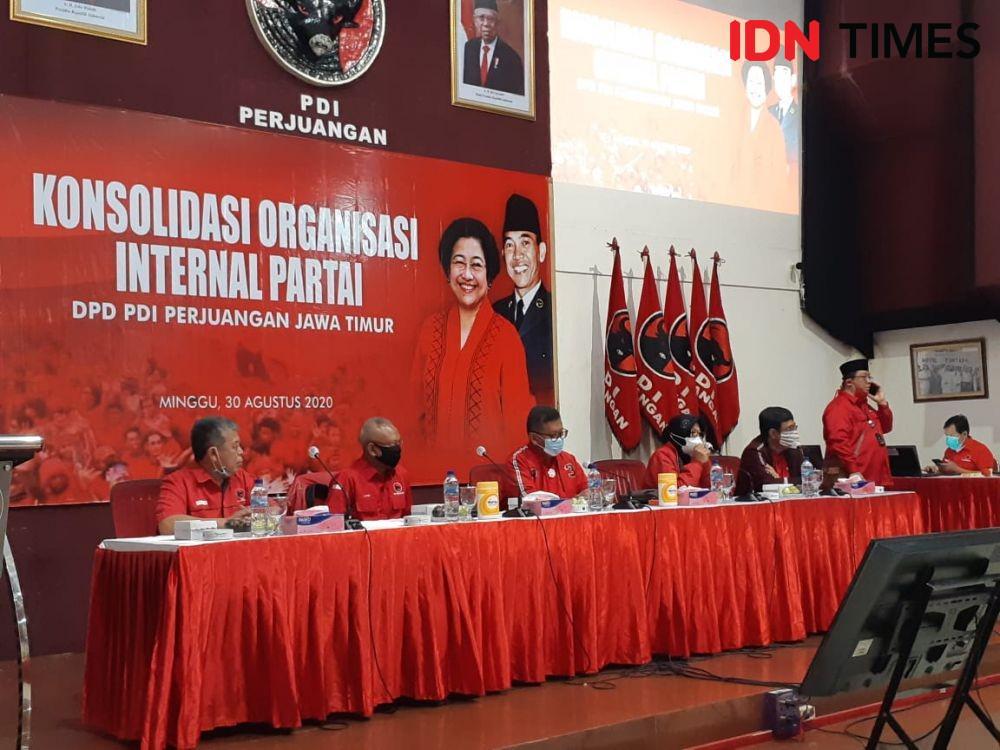 Pujian Manis Hasto Redam Faksi di Pilkada Surabaya