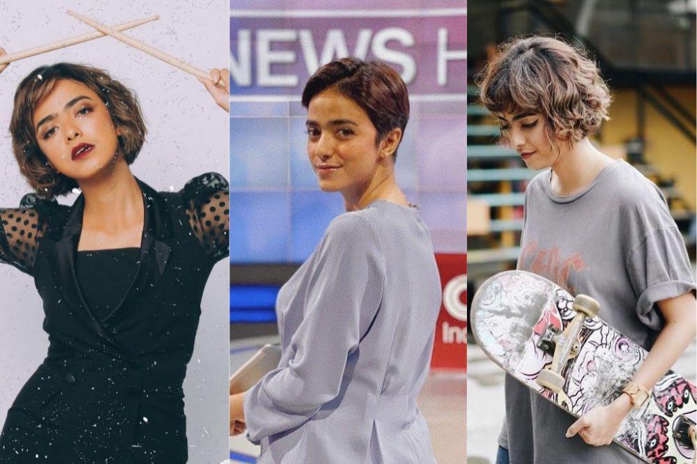 Jago Main Drum dan Skateboard, 10 Pesona Azizah Hanum yang Menawan