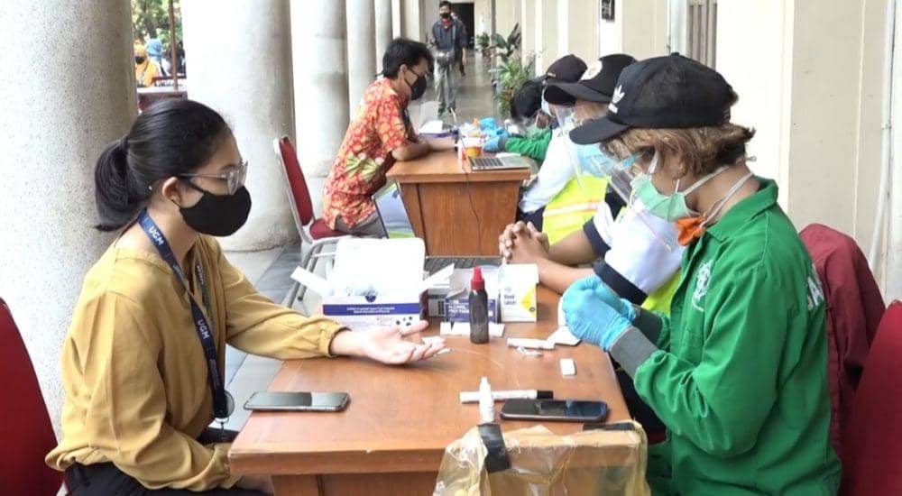 Pegawai UGM jalani rapid test. Dok: istimewa