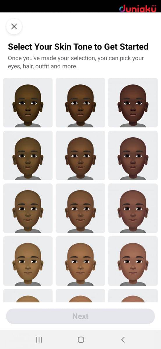 Kreasi avatar Facebook. duniaku.com/Adhitya Daniel