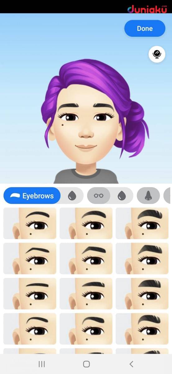 Kreasi avatar Facebook. duniaku.com/Adhitya Daniel