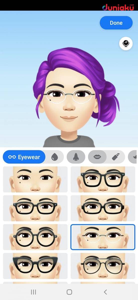 Kreasi avatar Facebook. duniaku.com/Adhitya Daniel