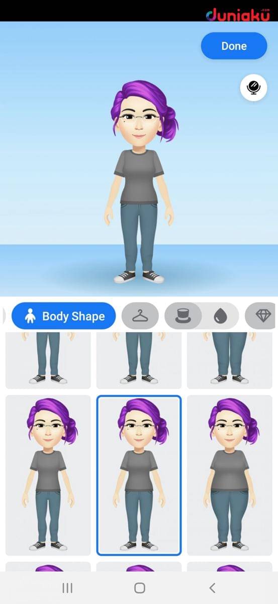 Kreasi avatar Facebook. duniaku.com/Adhitya Daniel