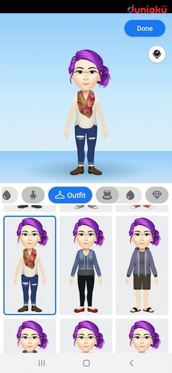 Kreasi avatar Facebook. duniaku.com/Adhitya Daniel